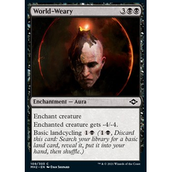Magic löskort: Modern Horizons 2: World-Weary (Foil)