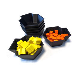 Enchanted Plastics: Token Tray Black (4)