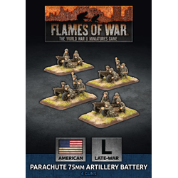 American Parachute 75mm Artillery Battery (plastic)