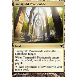Magic löskort: Commander 2013: Transguild Promenade