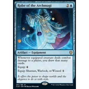 Magic löskort: Commander Legends: Battle for Baldur's Gate: Robe of the Archmagi