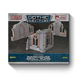 Battlefield in a Box: Gothic Sector - Castograd Warehouse Small Ruins (3)