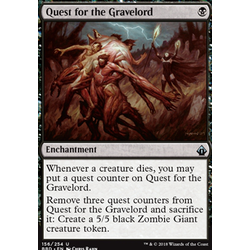 Magic löskort: Battlebond: Quest for the Gravelord