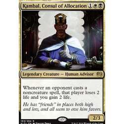 Magic löskort: Kaladesh: Kambal, Consul of Allocation
