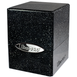Ultra Pro Deck Box Satin Cube - Glitter Black