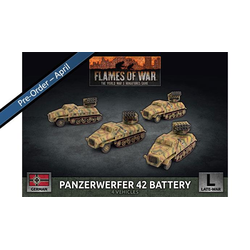German Panzerwerfer 42 Battery