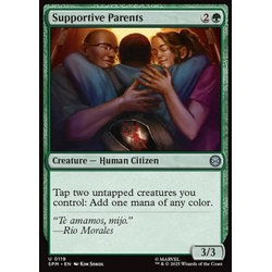 Magic löskort: Magic: the Gathering: Marvel's Spider-Man: Supportive Parents