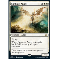 Magic löskort: Commander: Adventures in the Forgotten Realms: Sunblast Angel