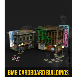 Batman Miniature Game: Cardboard Buildings