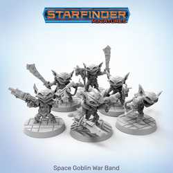 Starfinder Miniatures: Space Goblin Warband