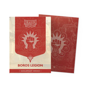 Card Sleeves Standard Matte Dual Art Magic Guildpact Series "Boros Legion" 63x88mm (100 in box) (Dragon Shield)