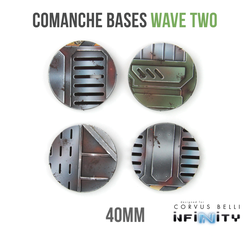 Comanche Bases Wave Two 40mm (4 st)