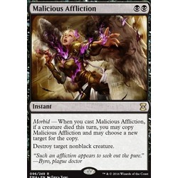 Magic löskort: Eternal Masters: Malicious Affliction