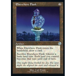 Magic löskort: The Brothers' War: Elsewhere Flask (Foil)
