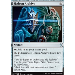Magic löskort: Battle for Zendikar: Hedron Archive (foil)