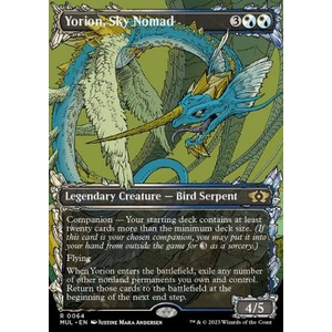 Magic löskort: Multiverse Legends: Yorion, Sky Nomad