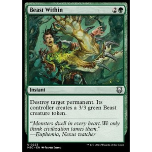 Magic löskort: Commander: Modern Horizons 3: Beast Within