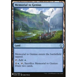 Magic löskort: The List: Memorial to Genius