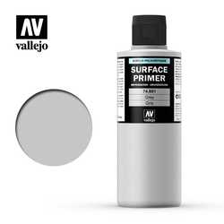 Vallejo Surface Primer: Grey (200 ml.)