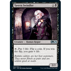 Magic löskort: Core Set 2021: Tavern Swindler