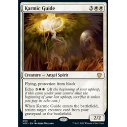 Magic löskort: Commander: Innistrad: Crimson Vow: Karmic Guide