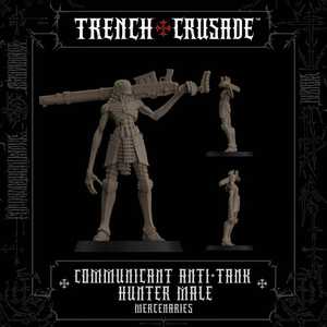 Trench Crusade: Mercenary - Communicant Tank Hunter (Male) (3D-resin) (1)