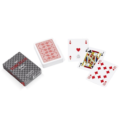 Dal Negro Torcello Poker Plastic Red (kortlek)