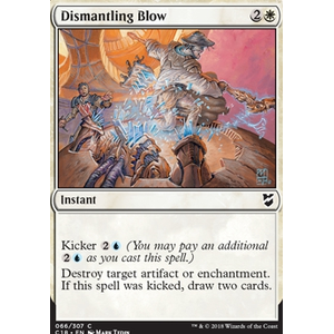 Magic löskort: Commander 2018: Dismantling Blow