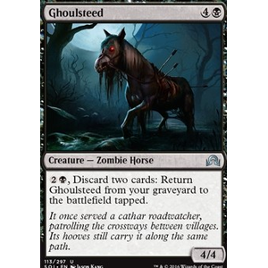 Magic löskort: Shadows over Innistrad: Ghoulsteed