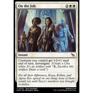 Magic löskort: Murders at Karlov Manor: On the Job