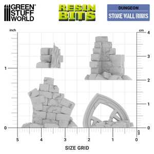 Stone wall ruins (15) (1:48)