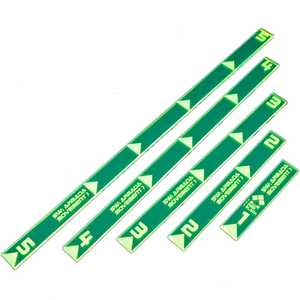 LITKO Range Movement Ruler Set (SW: Armada) Fluorescent Green (5