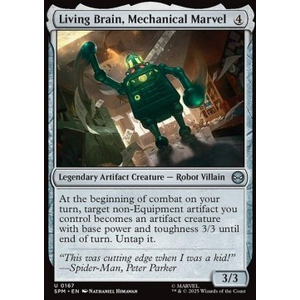 Magic löskort: Magic: the Gathering: Marvel's Spider-Man: Living Brain, Mechanical Marvel