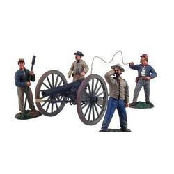 Confederate Artillery Firing Piece