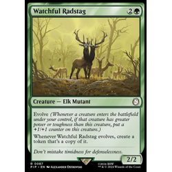 Magic löskort: Universes Beyond: Fallout: Watchful Radstag