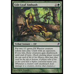 Magic löskort: Lorwyn: Gilt-Leaf Ambush