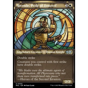 Magic löskort: Multiverse Legends: Kwende, Pride of Femeref