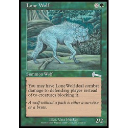 Magic löskort: Urza's Legacy: Lone Wolf