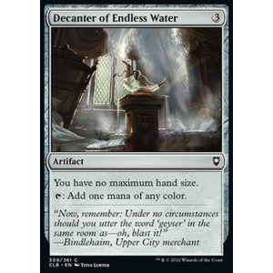 Magic löskort: Commander Legends: Battle for Baldur's Gate: Decanter of Endless Water