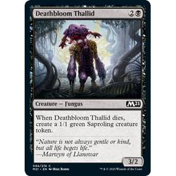 Magic löskort: Core Set 2021: Deathbloom Thallid (Foil)