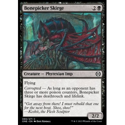 Magic löskort: Phyrexia: All Will Be One: Bonepicker Skirge