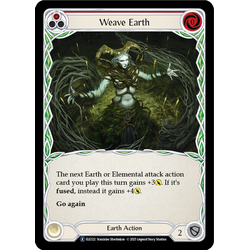 FaB Löskort: Tales of Aria Unlimited: Weave Earth (Red)