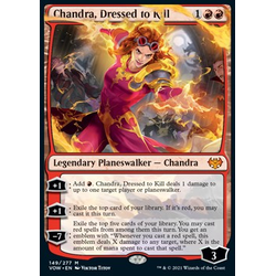 Magic löskort: Innistrad: Crimson Vow: Chandra, Dressed to Kill