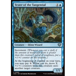 Magic löskort: Secrets of Strixhaven: Tester of the Tangential