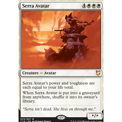 Magic löskort: Commander 2018: Serra Avatar