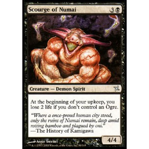 Magic löskort: Betrayers of Kamigawa: Scourge of Numai
