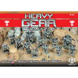 Heavy Gear Blitz!: Southern Army Box