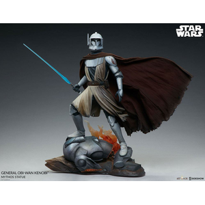 Star Wars Mythos Sideshow Statue General Obi-Wan Kenobi