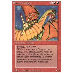 Magic löskort: Revised: Shivan Dragon