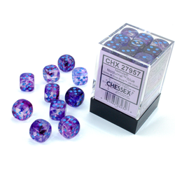 Nebula™ Nocturnal™/blue Luminary™ (36-dice set)